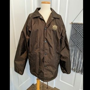 Men's Brown Windbreaker